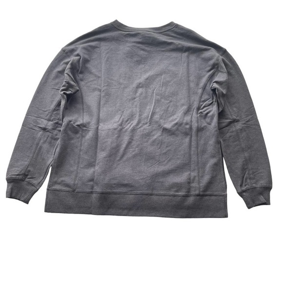 Wildfox Statement sweatshirt Charcoal Gray Easy Does It Graphic - Picture 7 of 9